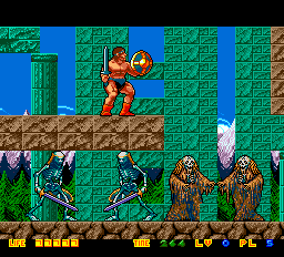Rastan Saga II screenshot 3 for PC Engine